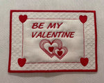 Be My Valentine Mug Mat 5 x 7