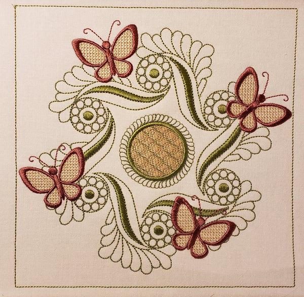 Butterfly Spin 6 x 6