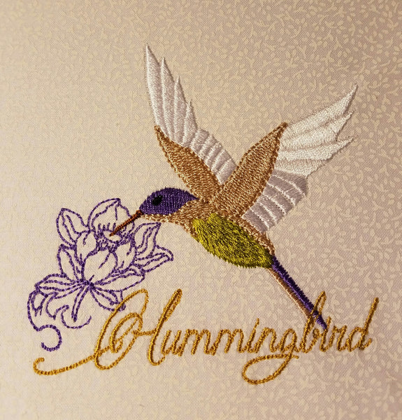 Hummingbird Two 6 x 6