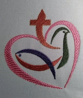 Christian Heart design